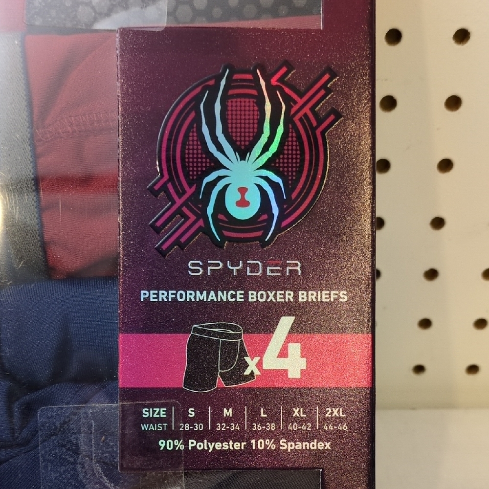 Spyder Boxer Briefs NWOT Box Of 4